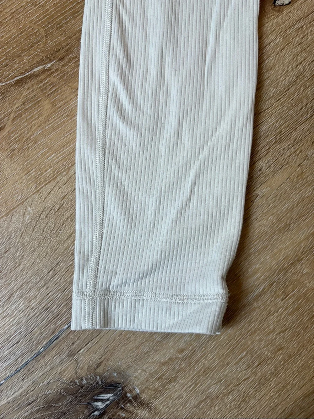 lululemon Align™ High-Rise Ribbed Legging 25” - Cream